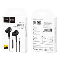 Гарнитура M1 EarPods Pro Jack 3.5мм. черный Hoco