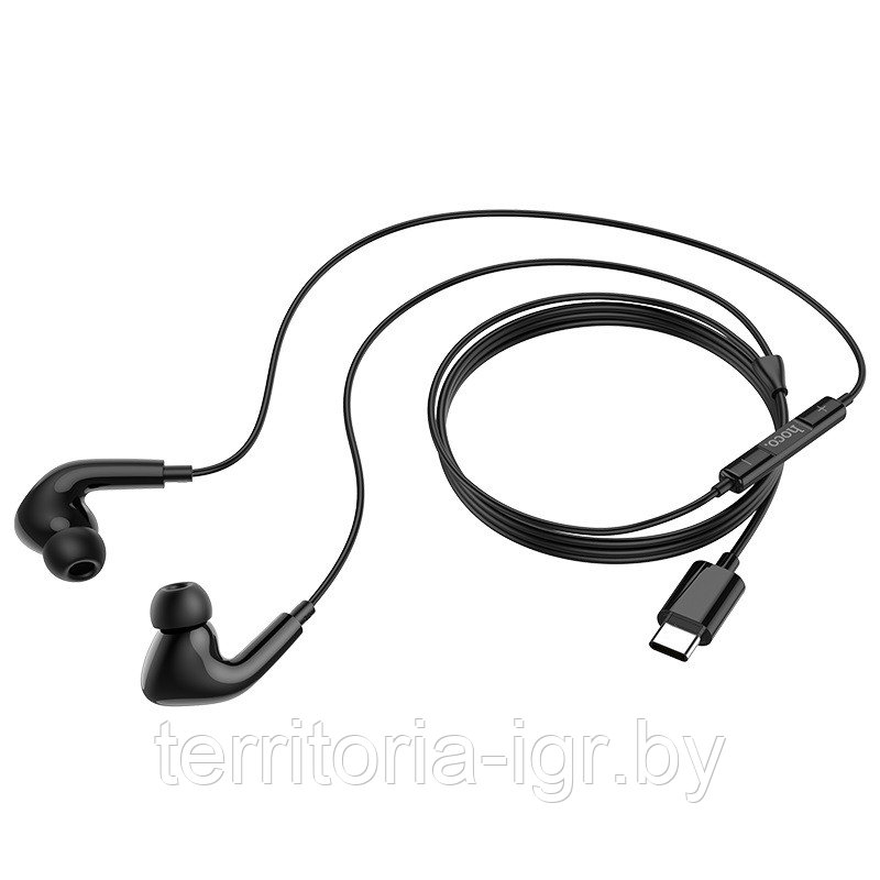 Гарнитура M1 EarPods Pro Type-C черный Hoco - фото 3 - id-p127022197