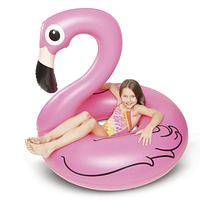 Надувной круг Фламинго 120 см, фото 3