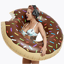 Надувной круг Пончик 120 см, фото 3