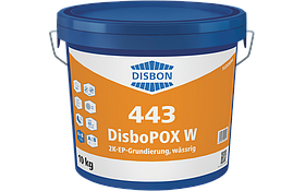 DisboPOX W 443 2K-EP-Grundierung (10 кг) - разбавляемая водой 2-компонентная эпоксидная грунтовка