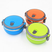 Термо контейнер для обедов Ланч-бокс Lunch Box 1400 мл А489, фото 2