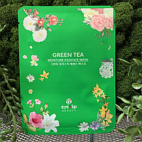 Тканевая маска для лица увлажняющая с экстрактом зеленого чая Eyenlip Green Tea Moisture Essence Mask