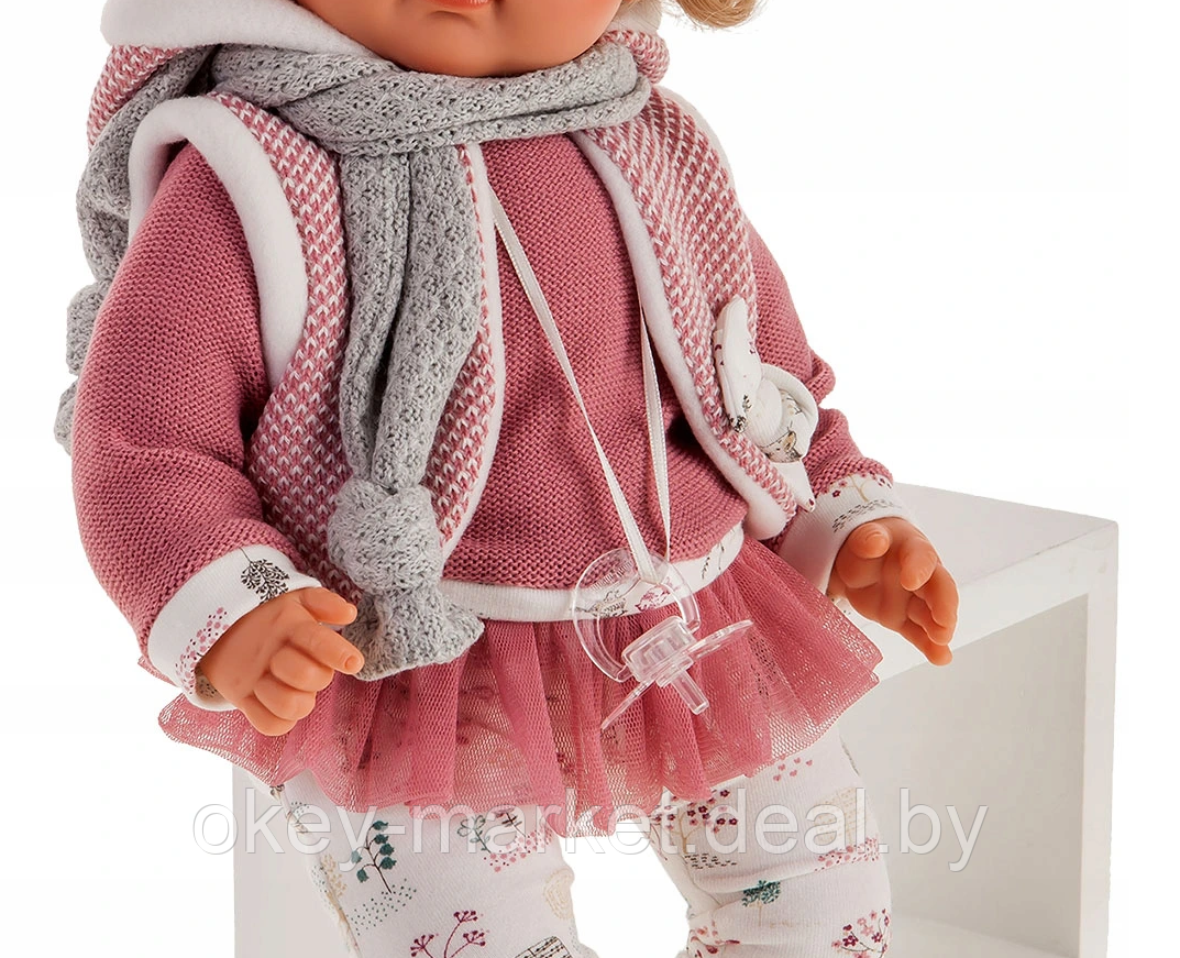 Кукла Antonio Juan Бэнни в жилетке , плачет, 42 см - фото 3 - id-p127056137