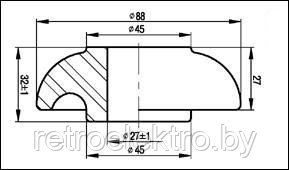 Изолятор № 3235 - фото 1 - id-p8528668