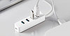Адаптер-сплиттер Xiaomi Mijia USB 3.0 Splitter (White), фото 2