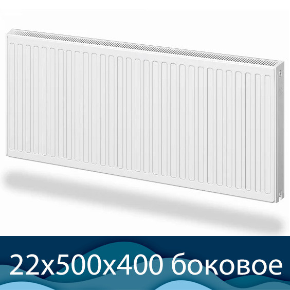 Стальной радиатор Лемакс Compact тип 22 500x400 с боковым подключением - фото 2 - id-p125712897