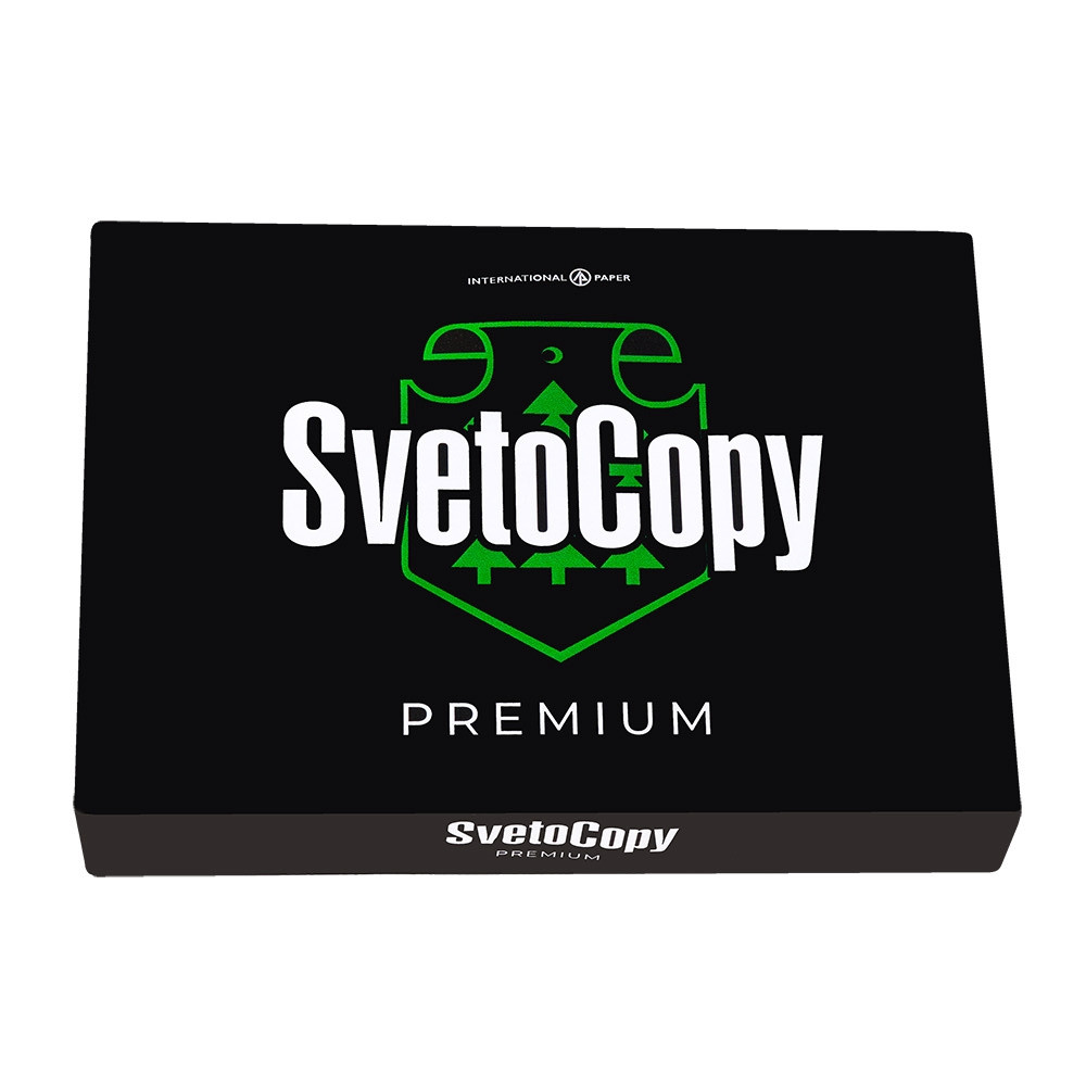 Бумага офисная SvetoCopy Premium A4, 80 г/м2, 500 л/п, класс "B+" (Цена с НДС)