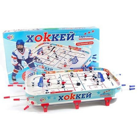 Хоккей настольный детский игра Евро лига чемпионов Joy Toy 0704