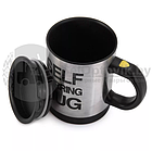 Термокружка-мешалка Self Stirring Mug (Цвет MIX) Черная, фото 5