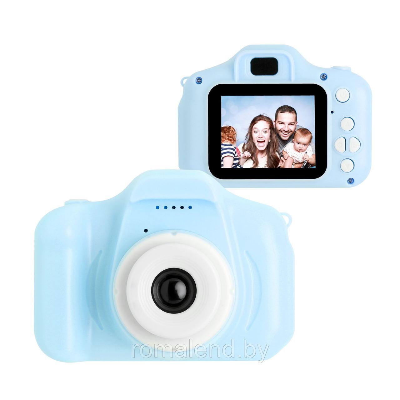 Детский фотоаппарат XOKO KVR-001 Fun Camera (Розовый, голубой, зеленый) - фото 3 - id-p127100825