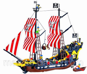Конструктор BRICK Пиратский корабль "Черная жемчужина", 870 деталей
