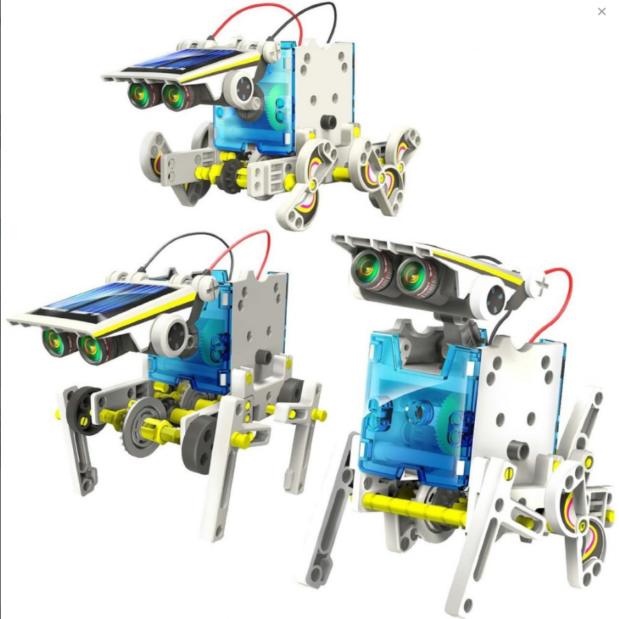 Робот-конструктор на солнечной батарее Solar 14 в1 - фото 7 - id-p127125936