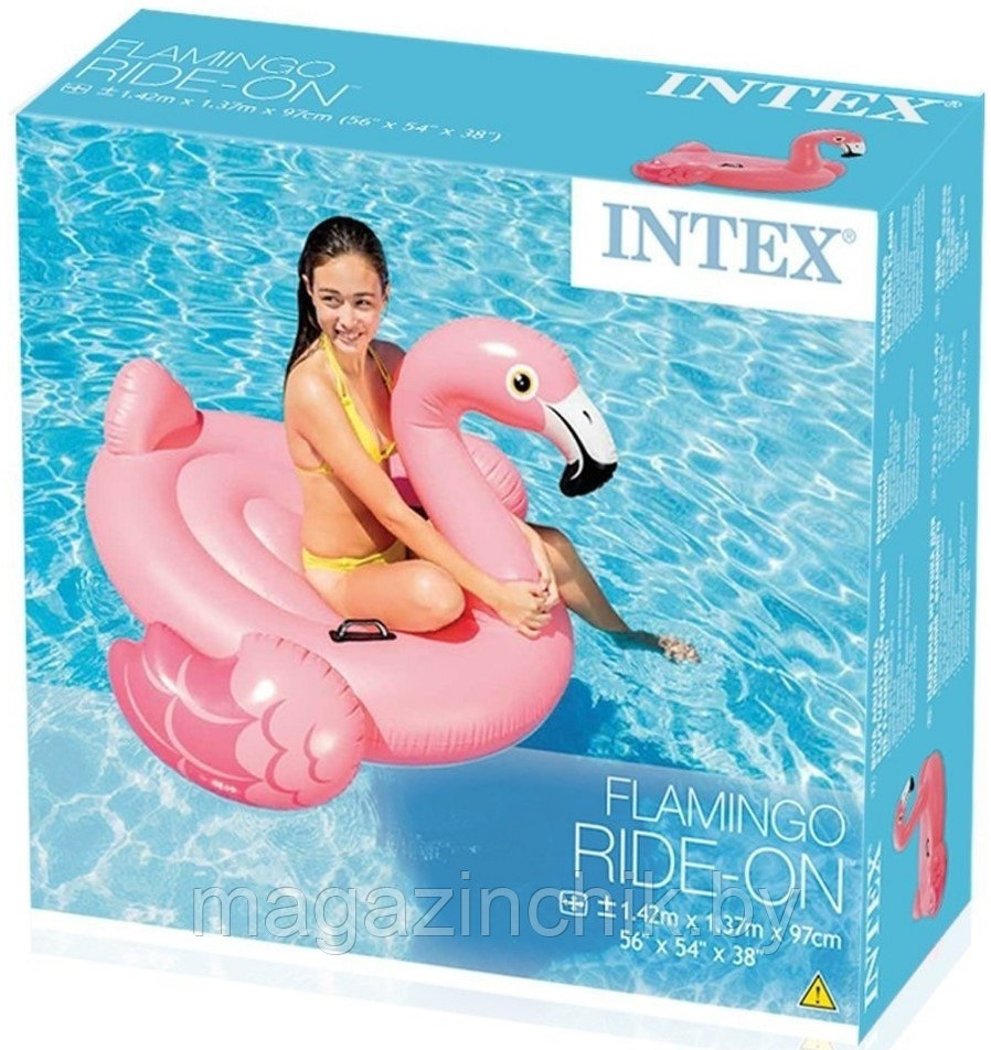 Надувной плотик Фламинго INTEX 57558NP - фото 1 - id-p127151687