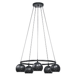 Черный подвесной светильник  Eglo 98455 Cantallops