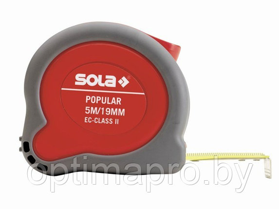 Рулетка 3м/13мм "Popular" PP 3m (SOLA), фото 2