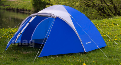 Палатка туристическая ACAMPER ACCO 4 blue - фото 1 - id-p127168073