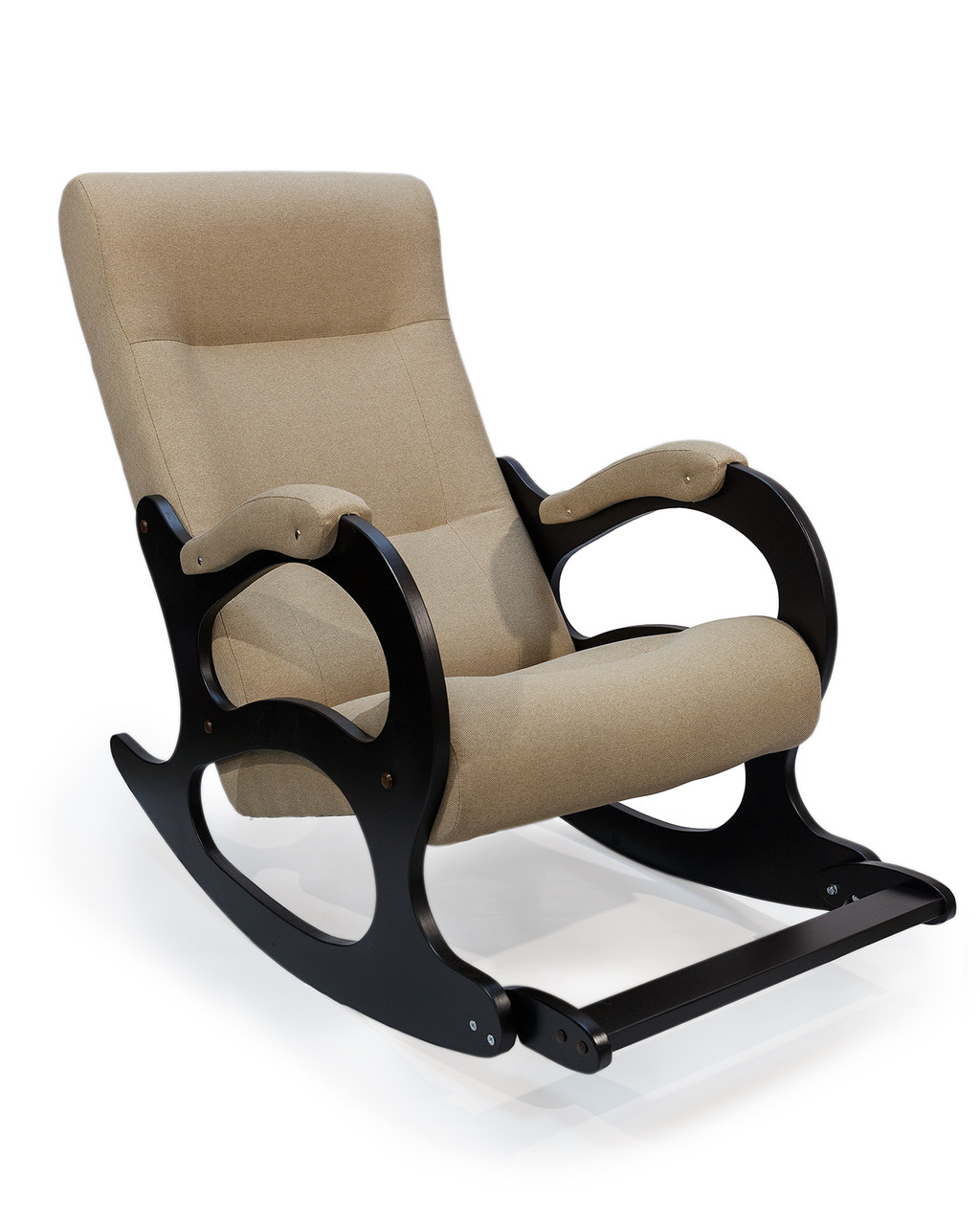 Кресло-качалка Бастион №2 с подножкой рогожка (UNITED 3) - фото 1 - id-p127168193