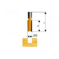 ФРЕЗА ПАЗОВАЯ ПРЯМАЯ Ф16Х30ММ ХВ. 12ММ, ЭНКОР, 46042