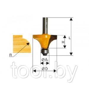 ФРЕЗА КРОМ. КАЛЕВОЧНАЯ Ф15,9Х5ММ R1,6ММ ХВ. 8ММ, ЭНКОР, 46230 - фото 1 - id-p127193358