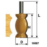 ФРЕЗА КРОМ ФИГУРНАЯ Ф32Х57ММ ХВ 12ММ 10687