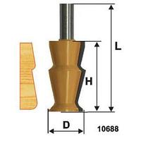 ФРЕЗА КРОМ ФИГУРНАЯ Ф32Х57ММ ХВ 12ММ 10688