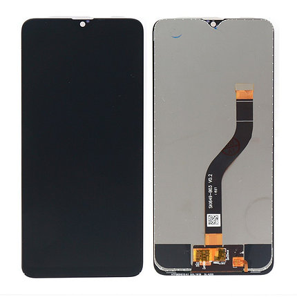 Дисплей (экран) для Samsung Galaxy A20S (A207) Original c тачскрином, черный, фото 2