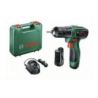 Аккумуляторный шуруповерт EasyDrill 1200 11/20Нм 2*1,5А*h кейс, BOSCH, 06039A210B