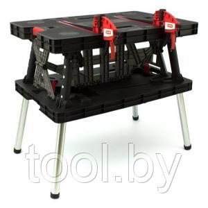 Верстак складной мобильный KETER Folding Table Mettal Leg - фото 1 - id-p127196259