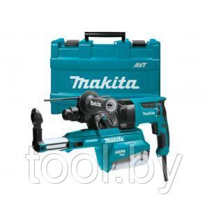 Перфоратор MAKITA HR 2653 в чем. + система пылеудаления (800 Вт, 2.2 Дж, 3 реж., патрон SDS-plus, вес 4.2 кг) - фото 1 - id-p127196314