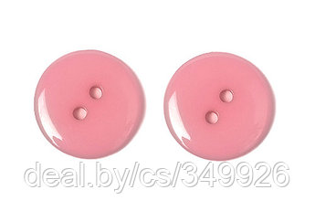 Пуговицы пластик TBY BT цв.138 розовый 16L-10мм, 2 прокола, 150 шт