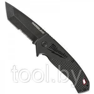 Нож раскладной (черный),Hardline Folding Knife, MILWAUKEE, 48221998