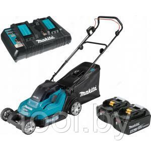 Аккумуляторная газонокосилка Makita DLM432PT2 (DLM432PT2)