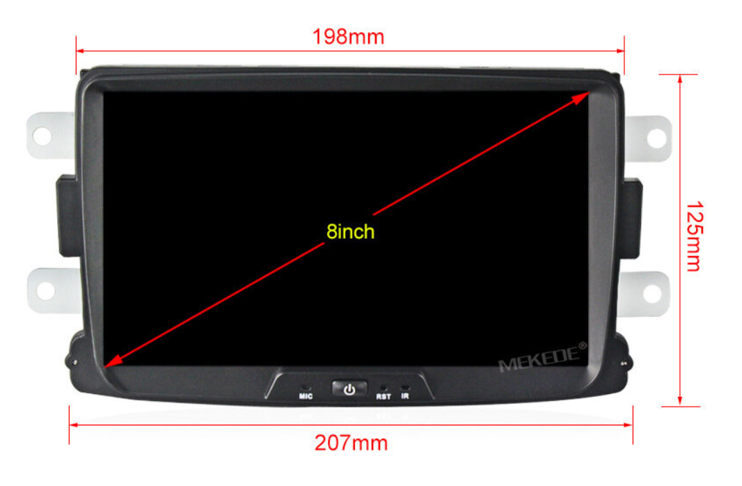 Штатная магнитола CARMEDIA для Renault Duster 2010-2019 Android 10 - фото 9 - id-p99329652