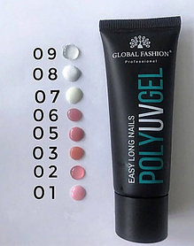 Полигель global fashion poly uv gel