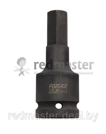 Головка-бита 3/4" 6-гранная ударная 19мм (90ммL) Forsage F-2649019