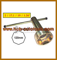 Съемник для задней ступицы (8-гран., 120мм) HCB A1127