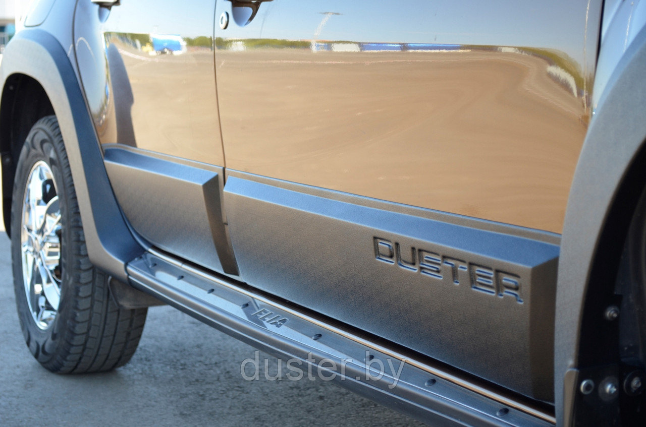 Молдинги на двери широкие для Renault Duster 2015- Карт Тюнинг - фото 2 - id-p127228641