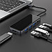 Разветвитель USB-Хаб Type-C на USB3.0*3+HDMI+Type-C HB15 Hoco, фото 6