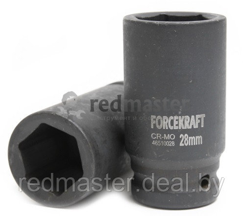 Головка ударная глубокая 3/4", 75мм (6гр.) FORCEKRAFT FK-46510075 - фото 1 - id-p127234283