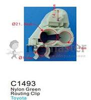 Клипса для крепления внутренней обшивки а/м Тойота пластиковая (100шт/уп.) Forsage C1493(Toyota)