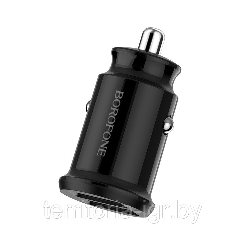 Автомобильное ЗУ BZ8 2-USB 2.1A черный Borofone - фото 2 - id-p127240968