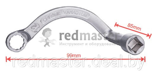 Ключ накидной для турбокомпрессора 12мм, 3/8" (VW, Audi V6 TDI) Rock FORCE RF-40112612 - фото 1 - id-p127240719