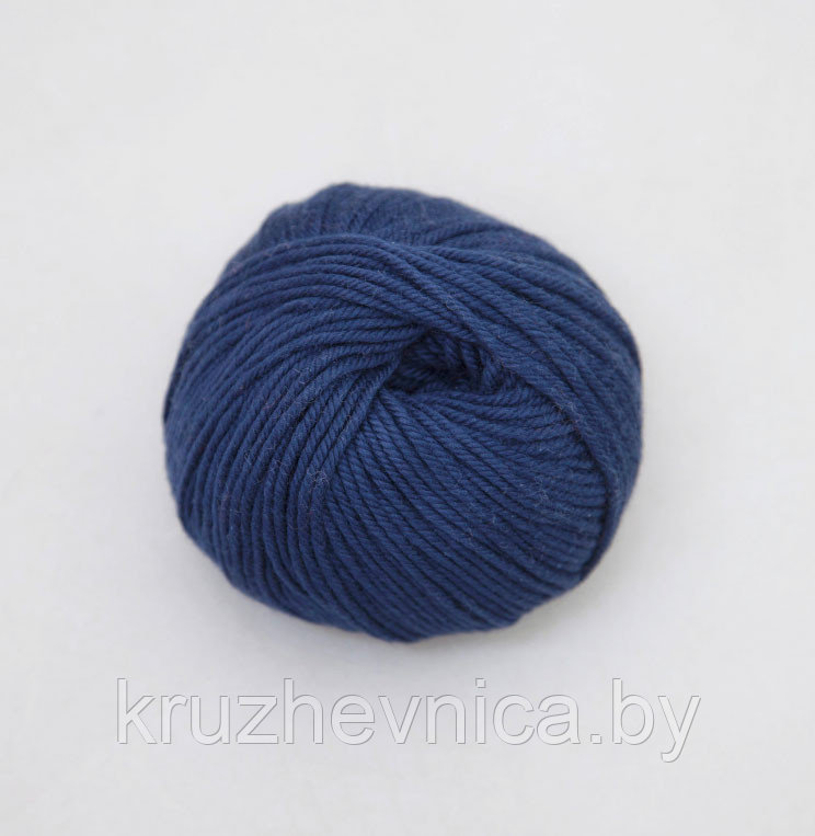 Пряжа Debbie Bliss Cotton DK Цвет: 18 Navy (100% Хлопок, 84м/50г)