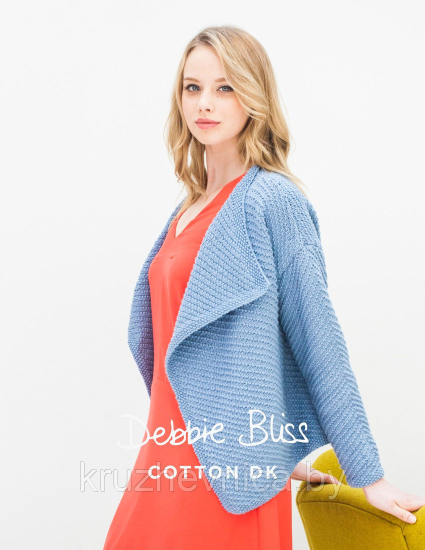 Пряжа Debbie Bliss Cotton DK Цвет: 51 Denim (100% Хлопок, 84м/50г) - фото 3 - id-p8552674