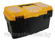 Ящик для инструмента пластмассовый ТИТАН 43х23,5х25см, 18", с секциями, IDEA М2936