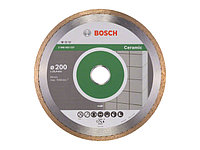 Алмазный круг 200х25.4 mm по керамике сплошной STANDARD FOR CERAMIC BOSCH 2608602537