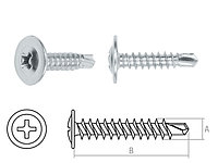 Саморез 4.2х14 mm с прессшайбой, цинк, со сверлом (5 кг.) STARFIX SMV1-50340-5