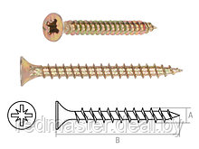 Шуруп универсальный 4.0х60 mm желтый цинк (5 кг.) STARFIX SMV2-25440-5