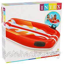 Плотик Intex 58165 для плаванья с ручками 112x62 см